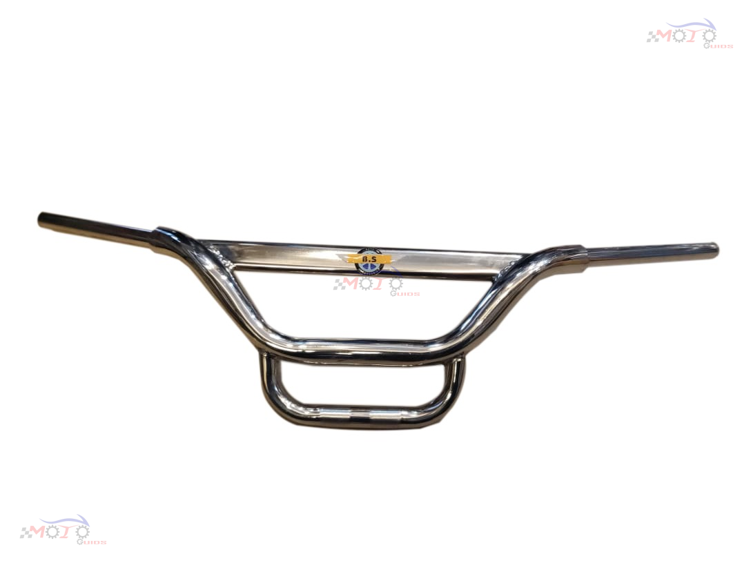 BULLET FLAT TYPE PIPE HANDLE IN STAINLESS STEEL